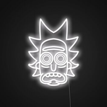 Psychedelic Rick Sign Neon Sign Perfect for Rick and Morty fans