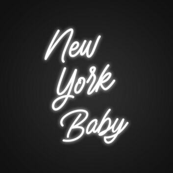 New York Baby Neon Sign Show your love for the Big Apple