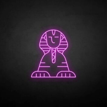 Sphinx&#39; neon sign