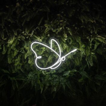Butterfly Customs Neon Sign Add a whimsical touch to your space