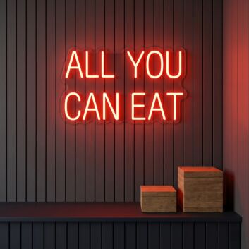 All You Can Eat Neon Sign