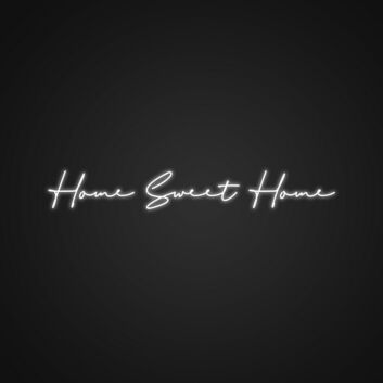 Home Sweet Homes Neon Sign Create a warm and inviting atmosphere