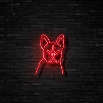 Frenchie Neon Sign Perfect for dog lovers and pet-themed decor