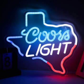 Full Color Gorgeous Light Bar Neon Sign Bedroom Decor