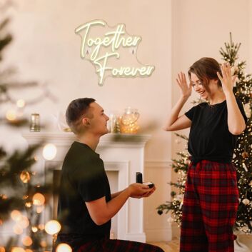 Together Forever Neon Sign Wedding Decor