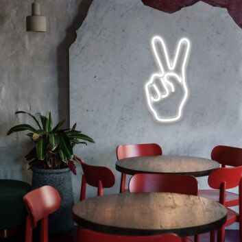 Yeap Gestures Neon Sign Fun Decor