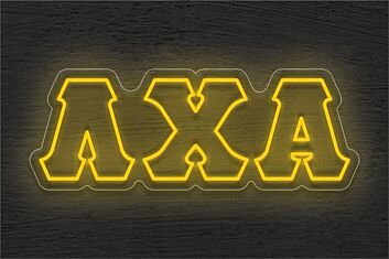Lambda Chi Alpha (ΛΧΑ) LED Neon Sign Fraternity House, Dorm &amp; Game Room Decor