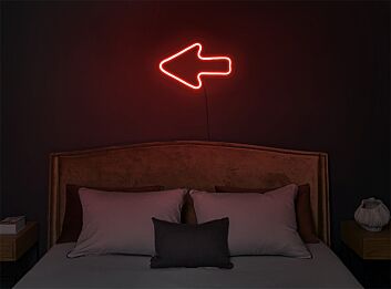 Brighten Your Space: Arrow LED Neon Light for Home Decor, Office, Store, Bar, and Weddings.
