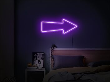 Arrow Light Up LED Neon Sign: Perfect for weddings, bars, and trendy home decor accents.