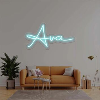 Ava Script LED Neon Sign