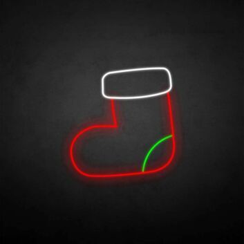marry christmas-stocking2&#39; neon sign