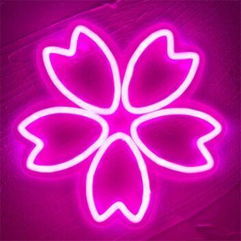 Add a Radiant Touch to Your Home, Bar, or Wedding with the Cherry Blossom LED Decorative Neon Sign.