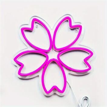 Add a Radiant Touch to Your Home, Bar, or Wedding with the Cherry Blossom LED Decorative Neon Sign.