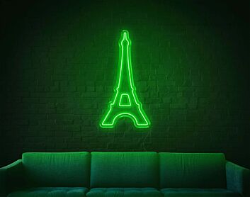 Eiffel Tower Neon Sign