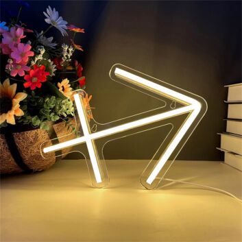 Sagittarius Zodiac Symbol LED Neon Sign