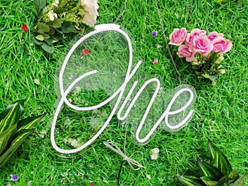 Brighten Up Your Space: Custom LED Neon Sign One LED Neon Sign for Home Decor, Offices, Stores, Bars, Weddings, and Parties.