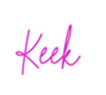 Brighten Up Your Space: Custom Neon Keek The LED Neon Sign Perfect for Weddings, Bars, and Cozy Home Décor.