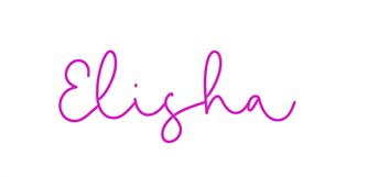 Eligha Custom Name LED Neon Sign