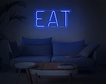 Brighten Your Dining Area, Bar, or Food Event with the Eat Custom LED Light LED Neon Sign.