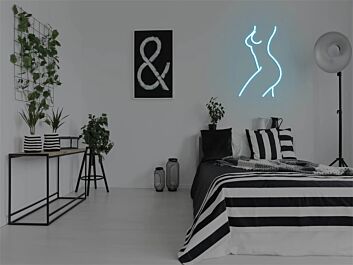 Elevate Your Living Room, Bar, or Boutique Ambience with the Female Body LED Neon Sign.