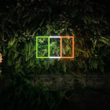 Brighten Your Pub, Home, or St. Patrick's Day Celebration with the Flag Of Ireland LED Neon Sign