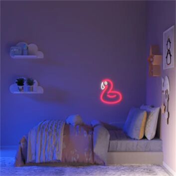 Flamingo Pool Float LED Neon Sign