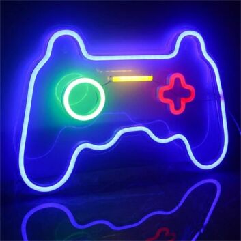 Brighten Your Gaming Oasis and Add a Cool Vibe to Parties with Gamer Room Decor For Boys LED Neon Lights Signs.
