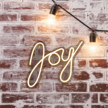 Brighten Up Your Home, Office, and Special Occasions with Joy Style LED Neon Sign.