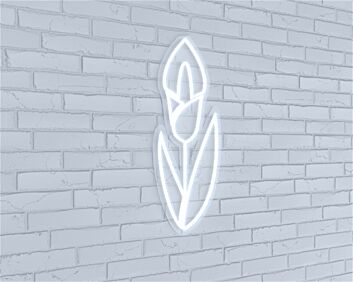 Brighten Your Space: LED Lily LED Neon Sign Perfect for Bars, Weddings, and Cozy Home Decor.