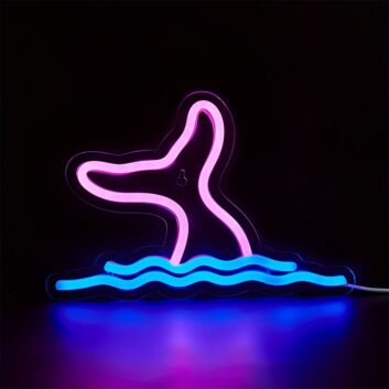 Add a Splash of Fantasy to Any Room, Party, or Event with the Mermaid Tail LED Neon Sign.