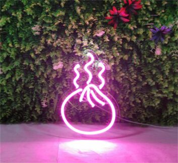 Brighten Up Your Kitchen, Restaurant, or Foodie Gatherings with the Mini Dumplings LED Neon Sign.