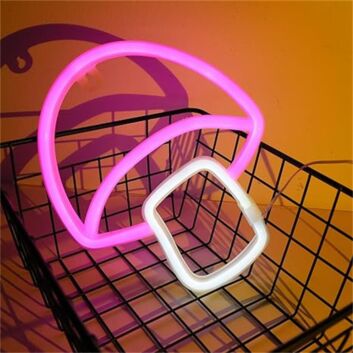Brighten Up Your Space: Mini Mushroom LED Neon Sign Perfect for Home Decor, Quirky Bars, and Unique Store Displays