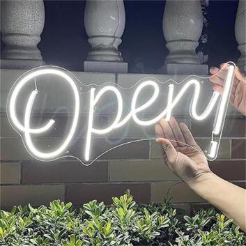 Brighten up Your Home, Office, and Special Celebrations with Open LED Decoration LED Neon Sign.