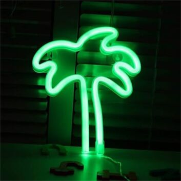 Green Palm Tree LED Neon Sign
