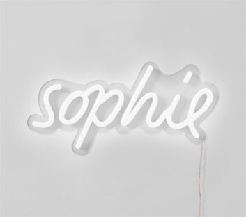 Brighten Up Your Space: Personalized Decor Sophie LED Neon Wall Light for Home, Office, Bars, and Special Celebrations