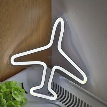 Brighten Up Your Home, Office, or Storefront with the Versatile Plane Wall LED Neon Sign