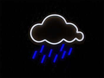 Brighten Up Your Spaces: Raining LED Neon Sign for Weddings, Bars, and Cozy Home Corners