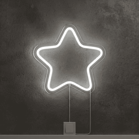 Christmas Star LED neon sign