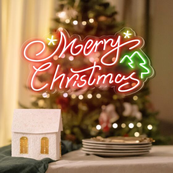 Merry Christmas LED neon sign