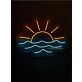 Sunrise over Sea LED Neon Sign