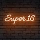 Personalized Super 16 Birthday LED Neon Sign