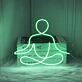 Brighten Up Your Yoga Studio, Home, or Wellness Space with the Versatile Yoga LED Neon Sign LED Neon Sign.