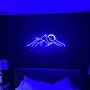 Blue Mountains and Golden Sun LED Neon Sign
