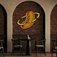 Hot Dog Planet UV LED Neon Sign for Diner & Snack Bar Decor