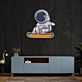 Astronaut on Board UV LED Neon Sign for Space-Themed Room Decor