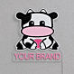 Custom Mascot and Business Name UV LED Neon Sign