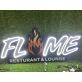FLAME Restaurant & Lounge UV Print LED Neon Sign