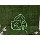 Green Bulb-Back Character LED Neon Sign