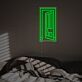Opening Door Outline LED Neon Sign