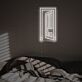 Opening Door Outline LED Neon Sign
